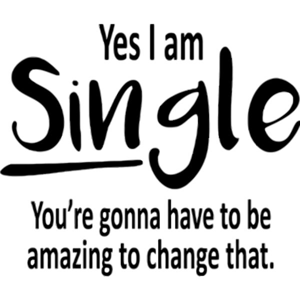 Yes I am single, You're gonna have to be amazing to change that, Sarcastic - SC9 Thumbnail