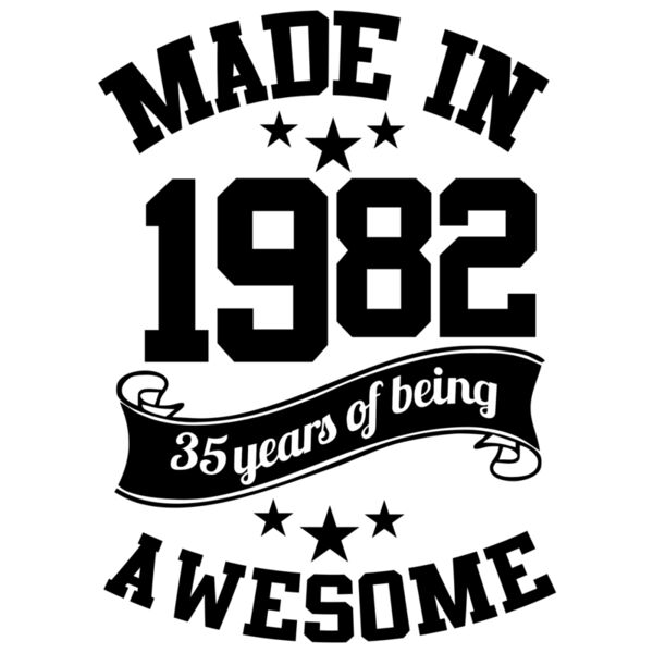 MADE IN (YEAR), Years of being Awesome, Age & Year - BS01 Thumbnail