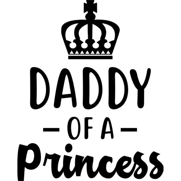 Family  Daddy of a princess  Family Design  Father and Child  Father and Daughter - FC11-DAD Thumbnail