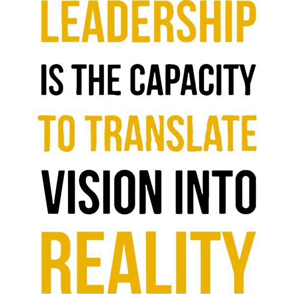 Leadership is the capacity to translate vision into reality - TB15 Thumbnail