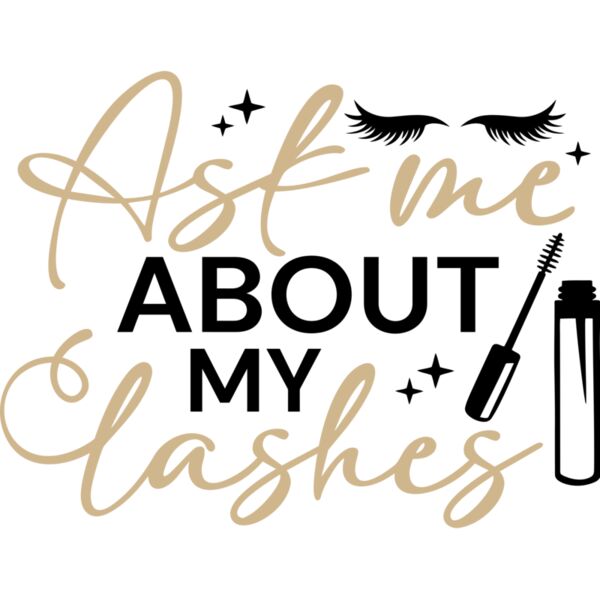 ask me about my lashes - MAK-108  Thumbnail