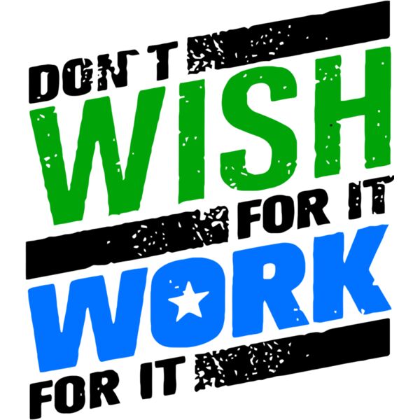 Don't Wish for it, Work for it, Sport - SS18 Thumbnail