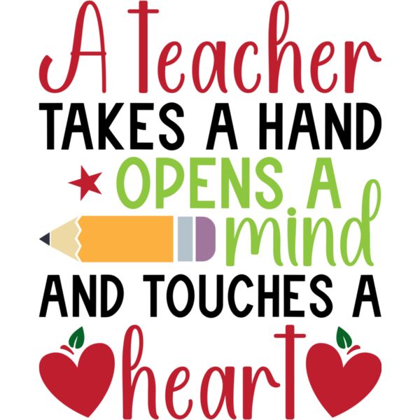 A teacher Takes a hand, Opens a mind and Touches a Heart - TDS-004 Thumbnail