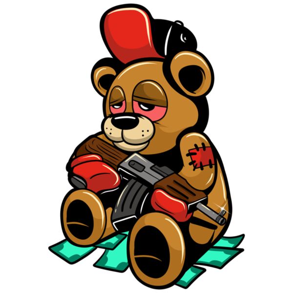 GANGSTER TEDDY STREETWEAR1 - AWD-8  Thumbnail