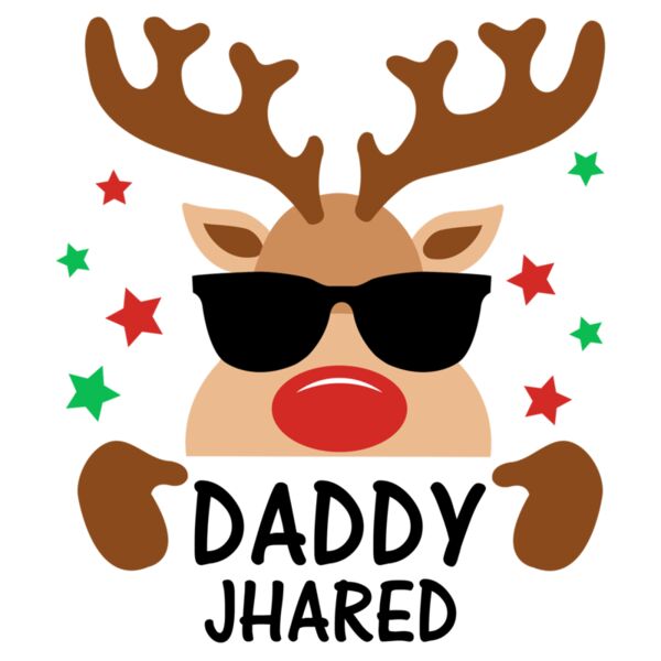 Daddy Reindeer, Christmas Design - CHF-02 Thumbnail