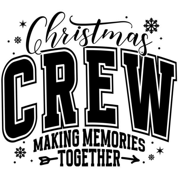 Christmas CREW, Making Memories Together, Christmas Design - CRE-004 Thumbnail