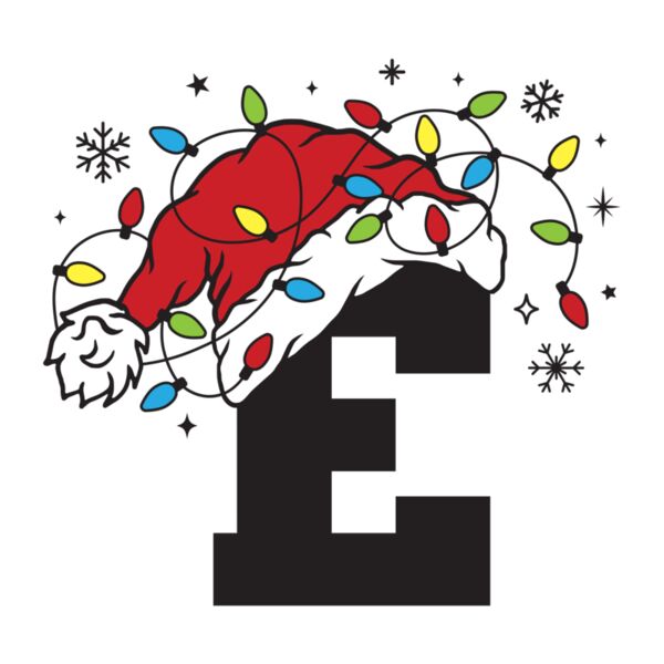 Christmas Initial - E Thumbnail