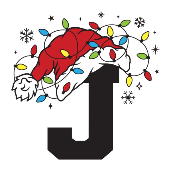 Christmas Initial - J Thumbnail