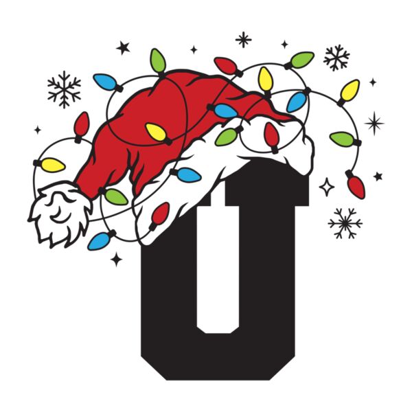 Christmas Initial - U Thumbnail