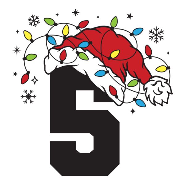Christmas Numbers - 5 Thumbnail