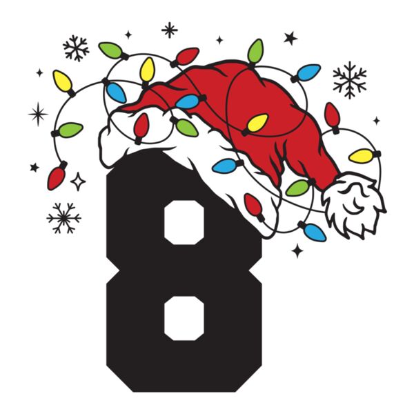 Christmas Numbers - 8 Thumbnail