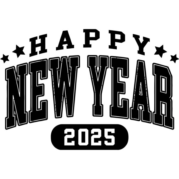 Happy New Year 2025 - Y25-010 Thumbnail