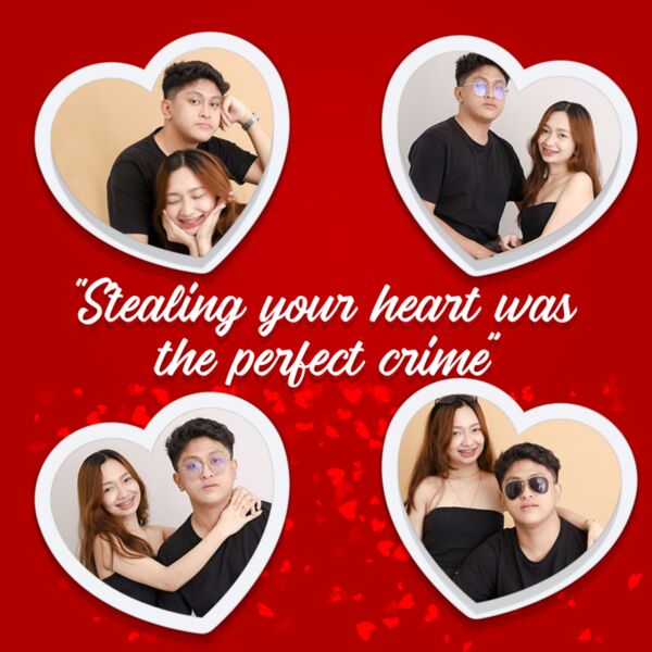 Stealing your heart was the perfect crime, Happy Valentines Day - PPC-04 Thumbnail