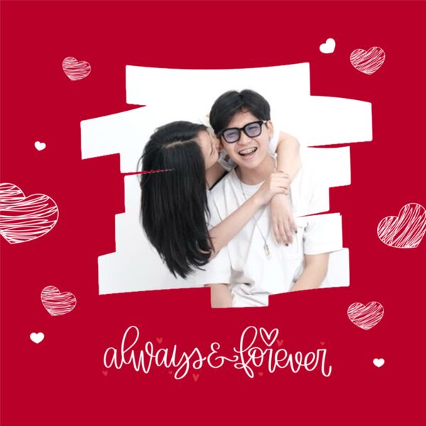 Always & Forever, Happy Valentines Day - PPC-05 Thumbnail
