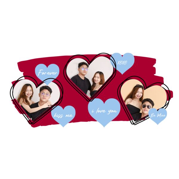 Forever, Kiss me, i love you, XOXO, Be Mine, Couple Mugs, Happy Valentines Day! - VMT-8 Thumbnail