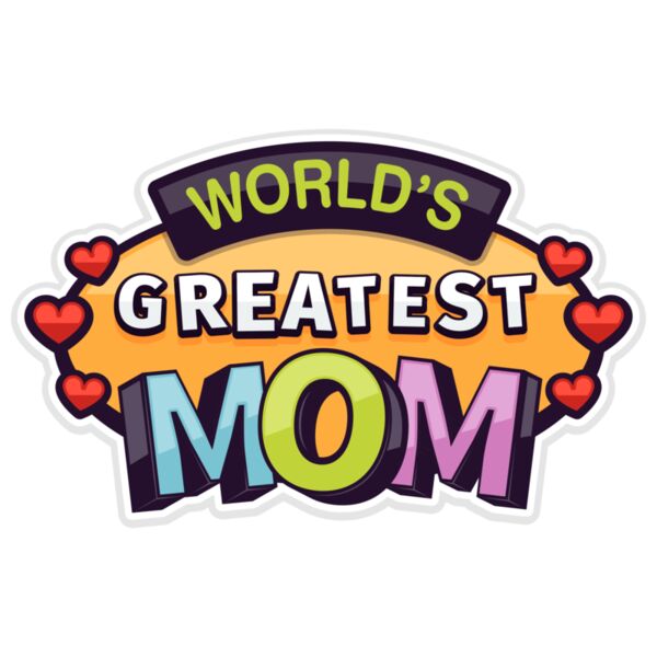 World"s Greatest MOM, Mother's Day, Mom, Mommy - MOM08 Thumbnail