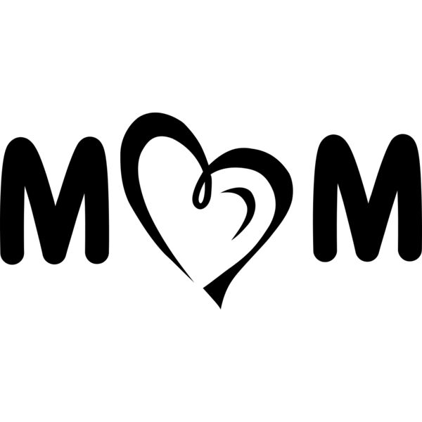 M♥M, Mother's Day, Mother, MOM - MOM24-MOM Thumbnail