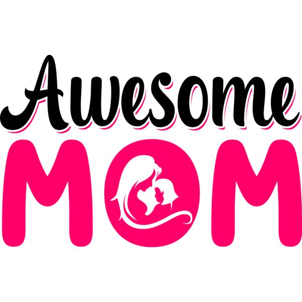 Awesome MOM, Mother's Day, Mother, MOM - MAD-1-MOM Thumbnail