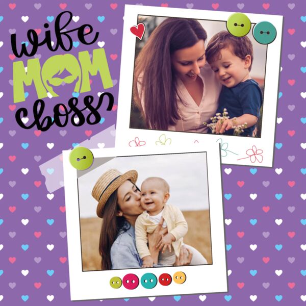 wife MOM boss, Mother's Day, Mother, Mom - BPF-002 Thumbnail