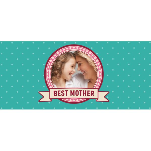BEST MOTHER, Photo Frame with Customizable Image, Mother's Day, Mother, MOM - MDM-003 Thumbnail
