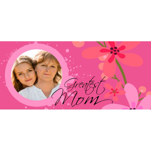 Greatest Mom, Photo Frame with Customizable Image, Mother's Day, Mother, MOM - MDM-004 Thumbnail