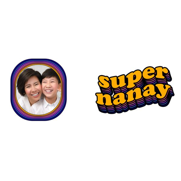 SUPER NANAY, Photo Frame with Customizable Image, Mother's Day, MOM - MRDY-04 Thumbnail