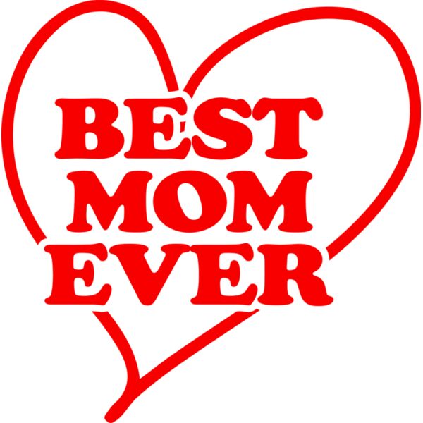 Best Mom Ever ♥, Mother's Day, MOM - MDS-02 Thumbnail