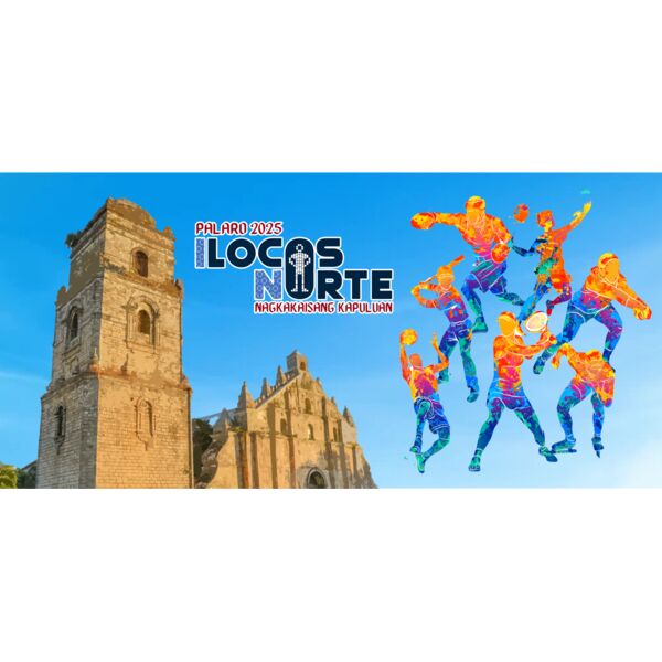 Palaro 2025, Ilocos Norte, Nagkakaisang Kapuluan, Customizable Image, Palarong Pambansa - PIN-009 Thumbnail