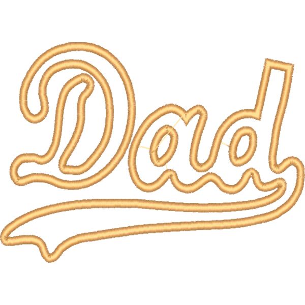 Dad, Happy Father's Day - EBD-0004-6INCH Thumbnail