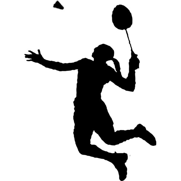 Badminton Girl, Sports Icon - SI-002-FEMALE Thumbnail