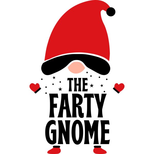 The Farty Gnome, Gnome Christmas Design 2025 - CCC-04 Thumbnail