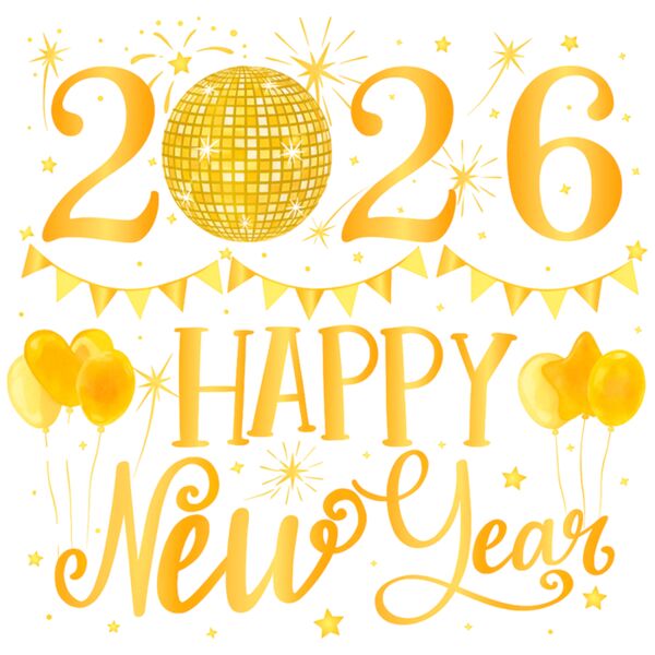 2026 HAPPY New Year, New Year 2026 Design - NYD-32 Thumbnail