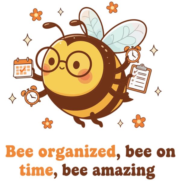 Bee organized, bee on time, bee amazing - YBP-04 Thumbnail