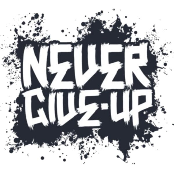 Never Give Up, Graffiti Thumbnail