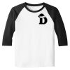 Raglan 3/4 Roundneck Shirt (White Body) Raglan 3/4 Roundneck Shirt (White Body) Thumbnail