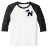 Raglan 3/4 Roundneck Shirt (White Body) Raglan 3/4 Roundneck Shirt (White Body) Thumbnail