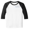 Raglan 3/4 Roundneck Shirt (White Body) Raglan 3/4 Roundneck Shirt (White Body) Thumbnail