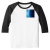 Raglan 3/4 Roundneck Shirt (White Body) Raglan 3/4 Roundneck Shirt (White Body) Thumbnail