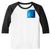 Raglan 3/4 Roundneck Shirt (White Body) Raglan 3/4 Roundneck Shirt (White Body) Thumbnail