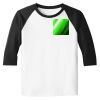 Raglan 3/4 Roundneck Shirt (White Body) Raglan 3/4 Roundneck Shirt (White Body) Thumbnail
