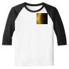 Raglan 3/4 Roundneck Shirt (White Body) Raglan 3/4 Roundneck Shirt (White Body) Thumbnail