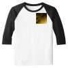 Raglan 3/4 Roundneck Shirt (White Body) Raglan 3/4 Roundneck Shirt (White Body) Thumbnail