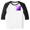 Raglan 3/4 Roundneck Shirt (White Body) Raglan 3/4 Roundneck Shirt (White Body) Thumbnail