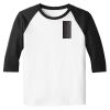 Raglan 3/4 Roundneck Shirt (White Body) Raglan 3/4 Roundneck Shirt (White Body) Thumbnail