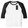 Raglan 3/4 Roundneck Shirt (White Body) Raglan 3/4 Roundneck Shirt (White Body) Thumbnail