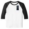 Raglan 3/4 Roundneck Shirt (White Body) Raglan 3/4 Roundneck Shirt (White Body) Thumbnail