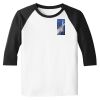 Raglan 3/4 Roundneck Shirt (White Body) Raglan 3/4 Roundneck Shirt (White Body) Thumbnail