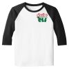 Raglan 3/4 Roundneck Shirt (White Body) Raglan 3/4 Roundneck Shirt (White Body) Thumbnail