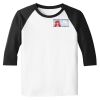 Raglan 3/4 Roundneck Shirt (White Body) Raglan 3/4 Roundneck Shirt (White Body) Thumbnail