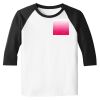 Raglan 3/4 Roundneck Shirt (White Body) Thumbnail